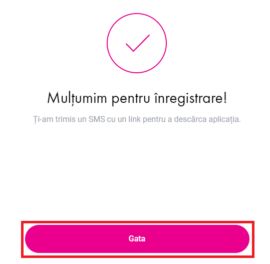 Revolut confirmare SMS trimis