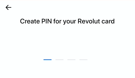 Seteaza codul PIN pentru cardul tau Revolut