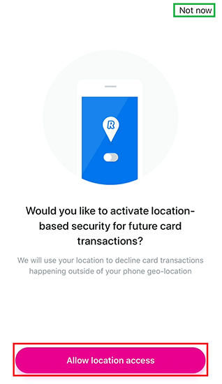 Revolut Romania: setare de securitate bazata pe locatia telefonului