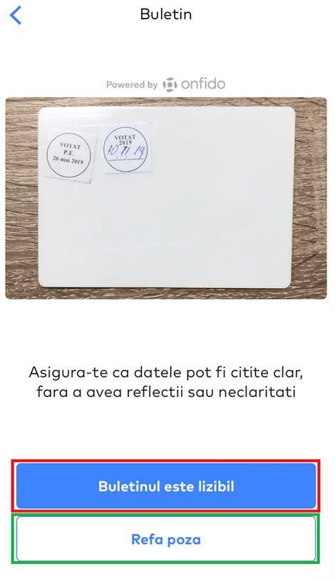 Asigura-te ca si aceasta poza a iesit clar