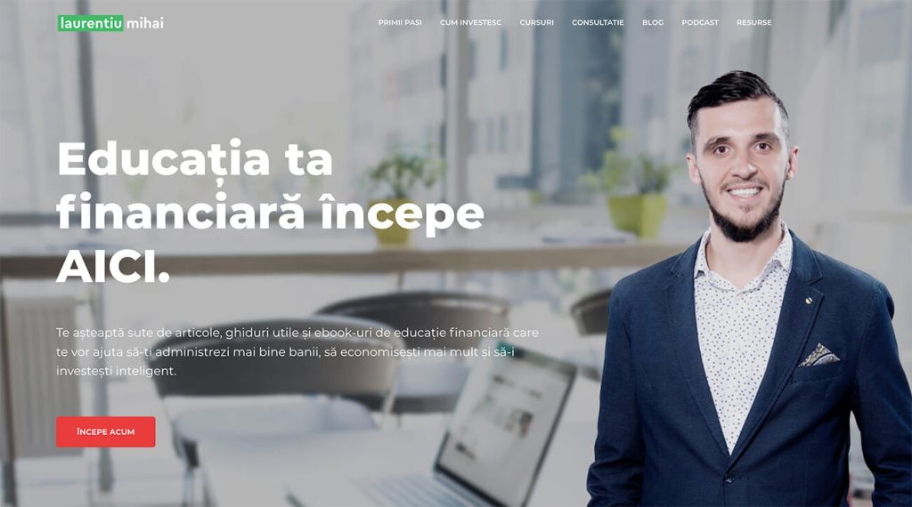 Site personal Laurentiu Mihai