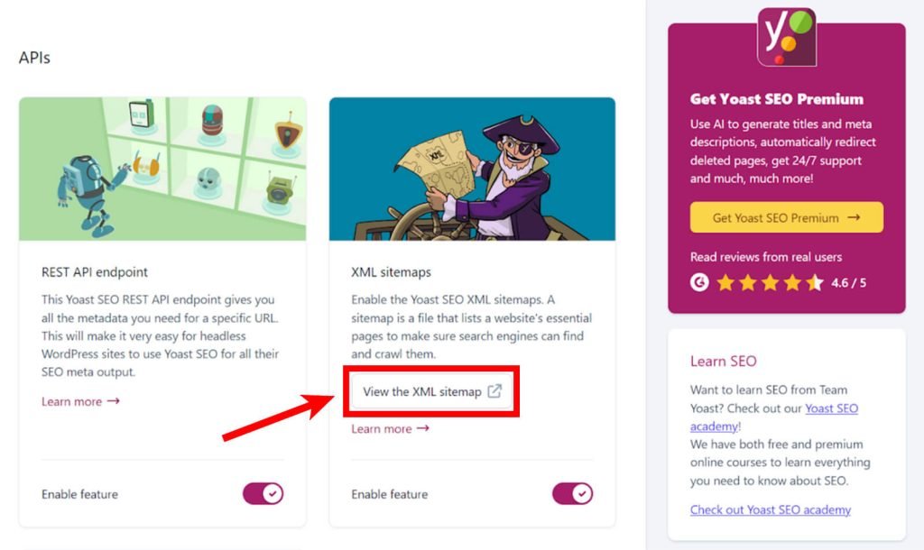 XML Sitemap Yoast Seo