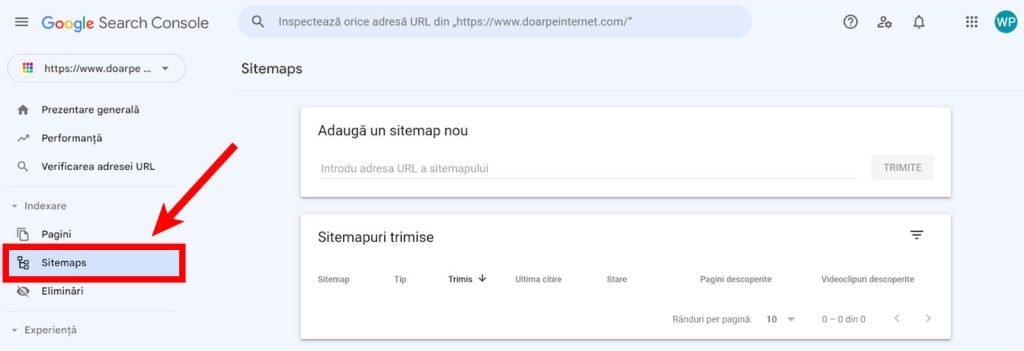 Search Console Sitemap